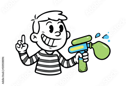 Prankster vectors, pranks, scams, and cheating can be depicted through pictogram icons in an outline style. Symbols such as masks, jesters, deceptive faces, and trickster elements capture the essence 