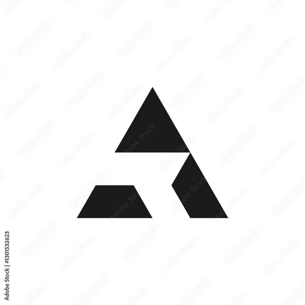 letter A logo letter A logo