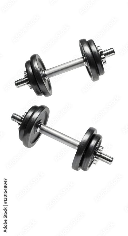 Fototapeta premium dumbbell isolated on transparent background