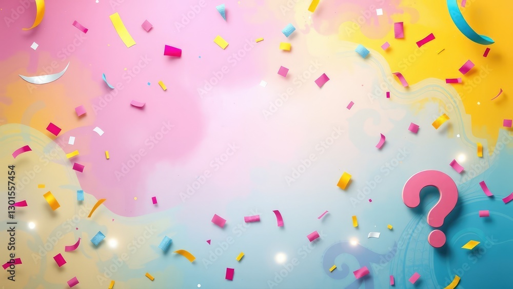 Colorful confetti celebration with bright pastel background creating a festive atmosphere for an unknown event or occasion. Generative AI Colorful confetti celebration with bright pastel background creating a festive atmosphere for an unknown event or occasion. Generative AI