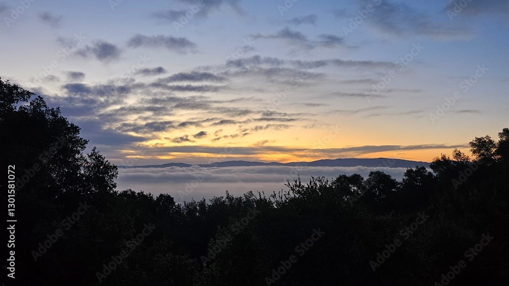 beautiful sunrise on a March springtime morning beautiful sunrise on a March springtime morning