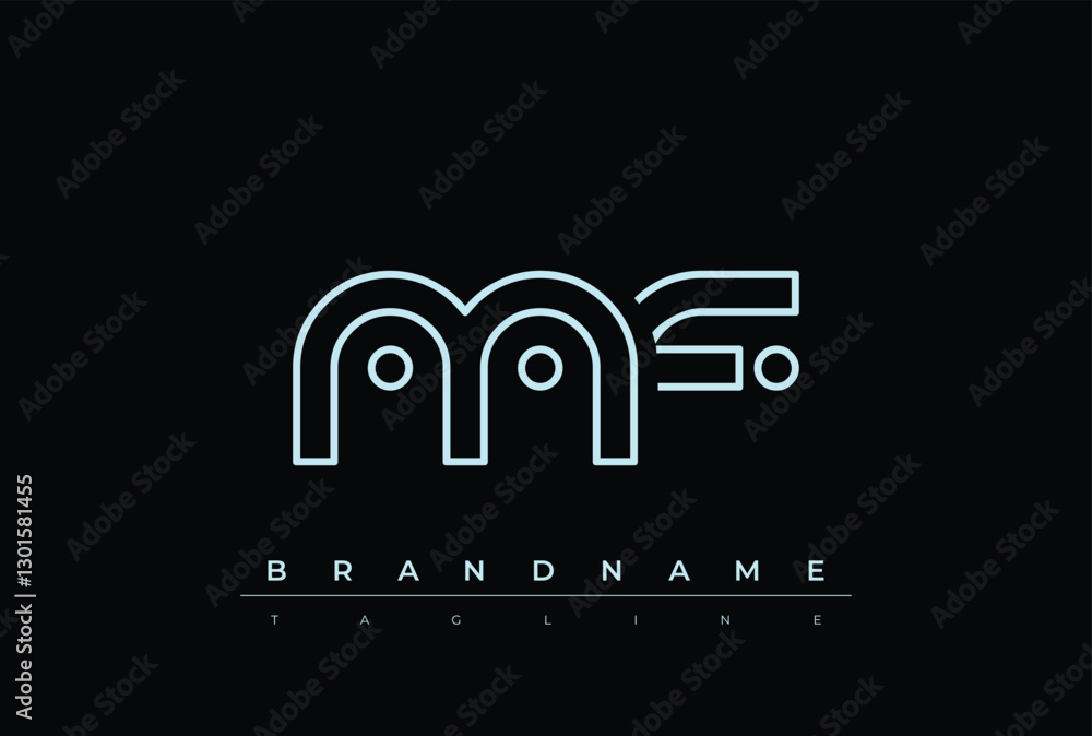 MF Technology Letter Logo Template. This tech letter logo is a graphic mark that uses letters to represent a technology company. MF Technology Letter Logo Template. This tech letter logo is a graphic mark that uses letters to represent a technology company.