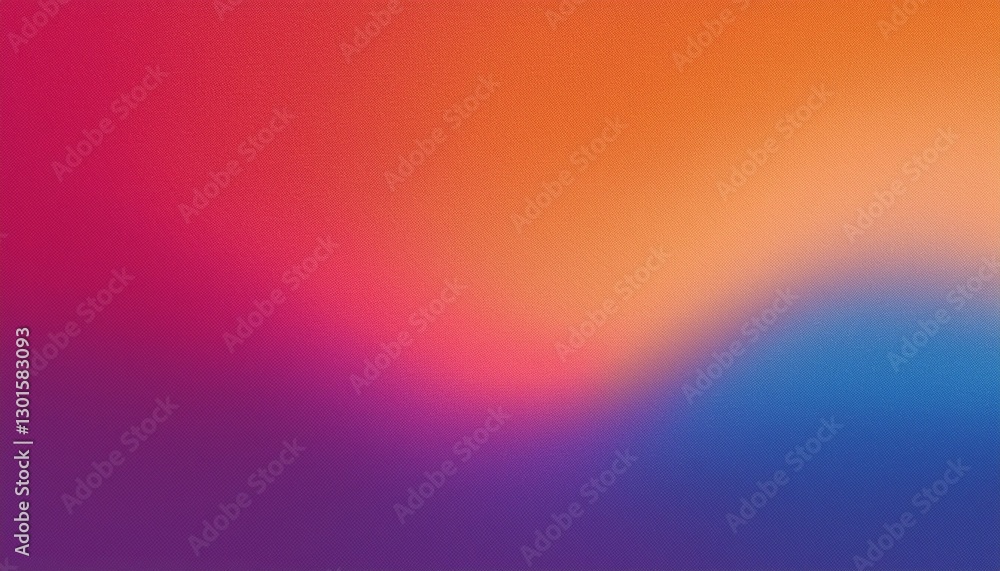 Obraz premium Background grainy orange purple abstract noise texture pink red blue retro gradient banner