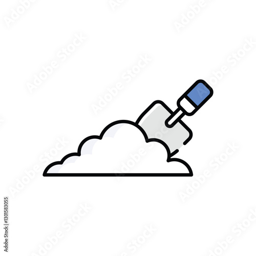 Digging  Vector icon