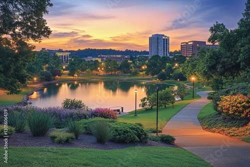 Autumn in Huntsville Alabama Parks