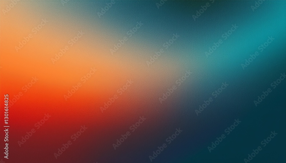 Grainy gradient background grain texture retro blue orange red teal dark banner abstract design Grainy gradient background grain texture retro blue orange red teal dark banner abstract design