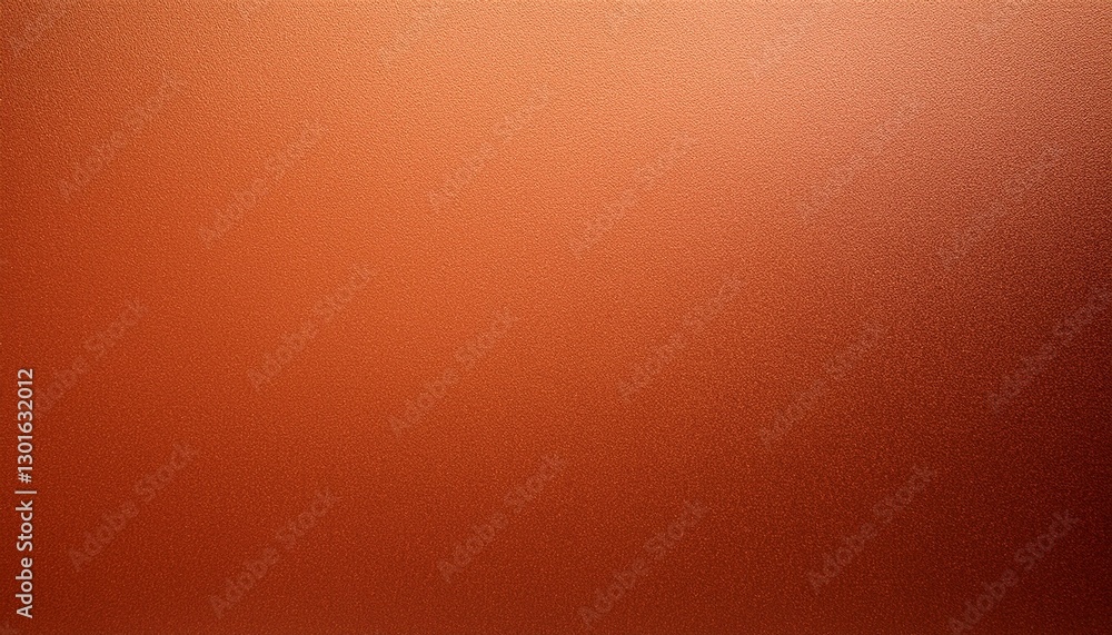 Fototapeta premium Red orange copper grainy gradient background terracotta abstract backdrop copy space