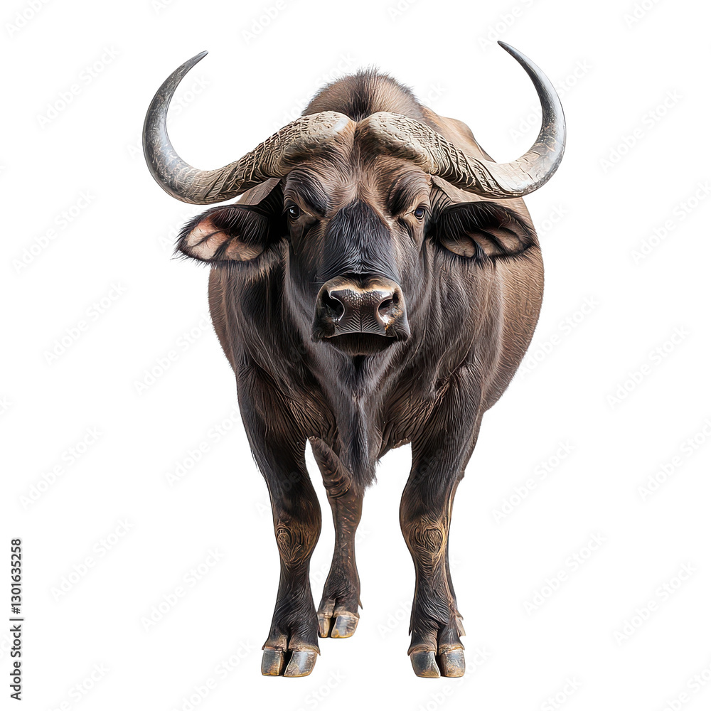 Buffalo isolated on transparent background, PNG Buffalo isolated on transparent background, PNG