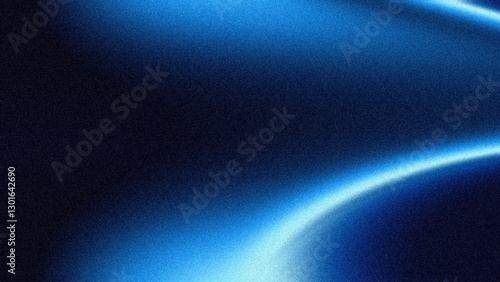 Blue color background with grainy noise effect