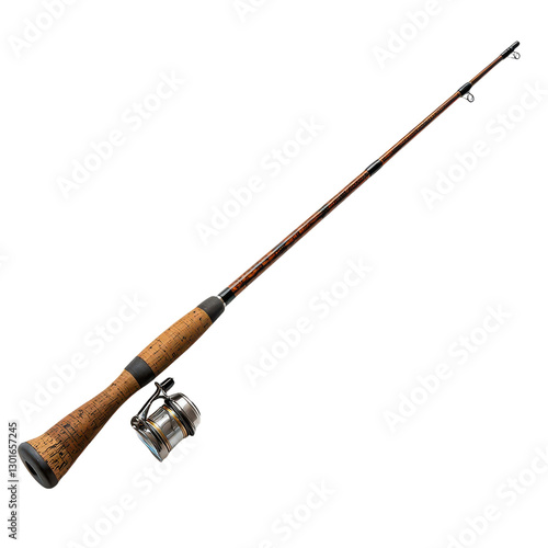 Fishing Rod isolated on transparent background, PNG