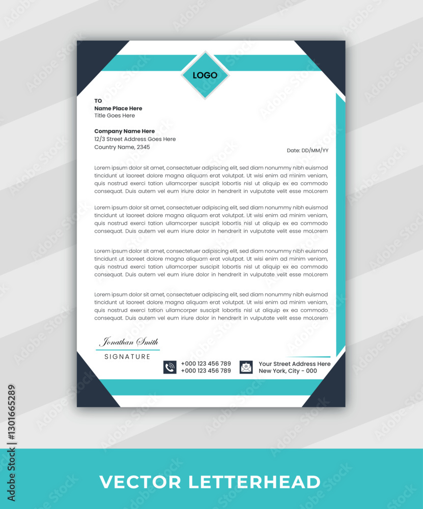 Corporate Letterhead Design. High-Quality & Customizable Corporate Letterhead Design. High-Quality & Customizable