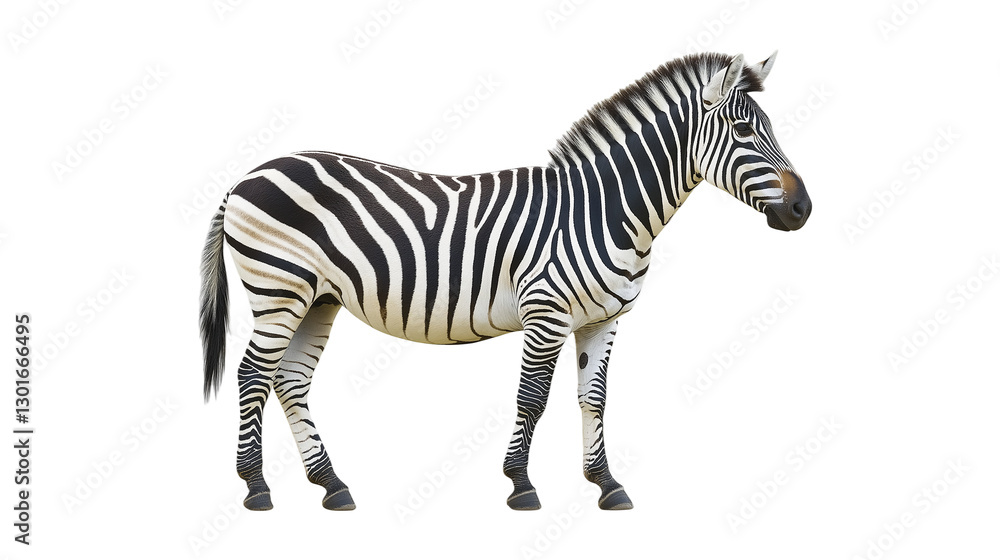 zebra isolated on white background , transparent png zebra isolated on white background , transparent png