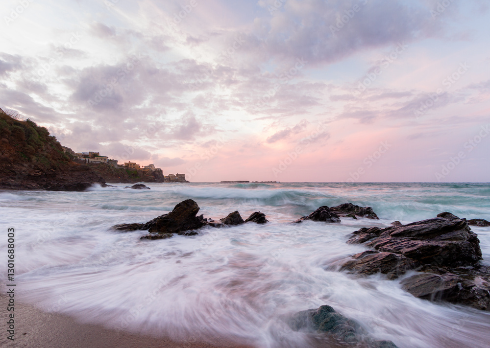 Obraz premium Sunset Rais Hamidou 