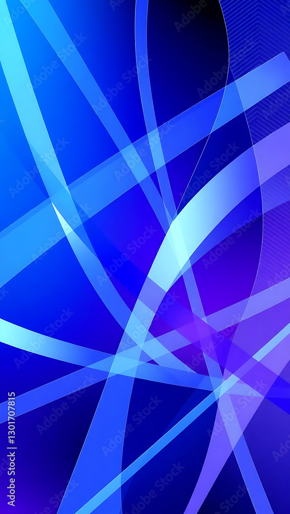 Obraz premium Abstract Blue Background with Dynamic Lines and Vibrant Colors for Modern Graphic Design Artistry