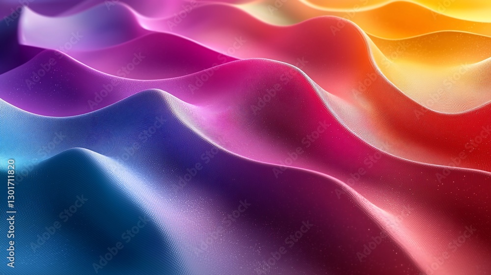 Obraz premium Abstract colorful wavy texture background.