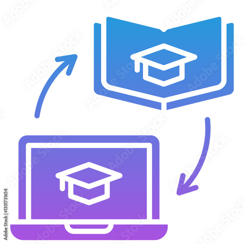 Blended Learning Icon