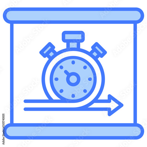 Agile Blue Icon