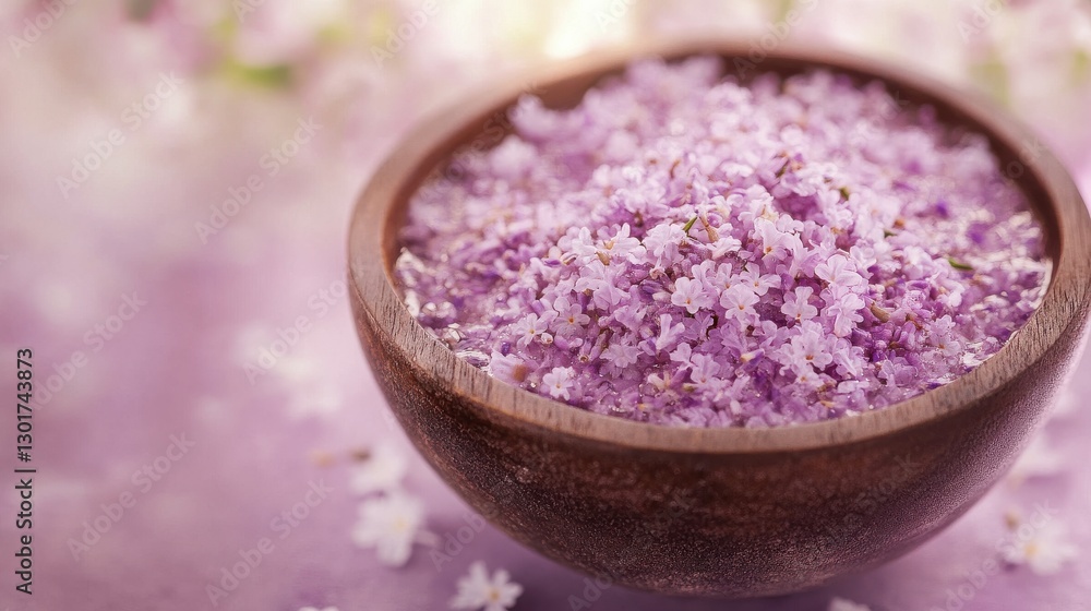 Serene Spa Foot Soak with Flowers and Oils Serene Spa Foot Soak with Flowers and Oils