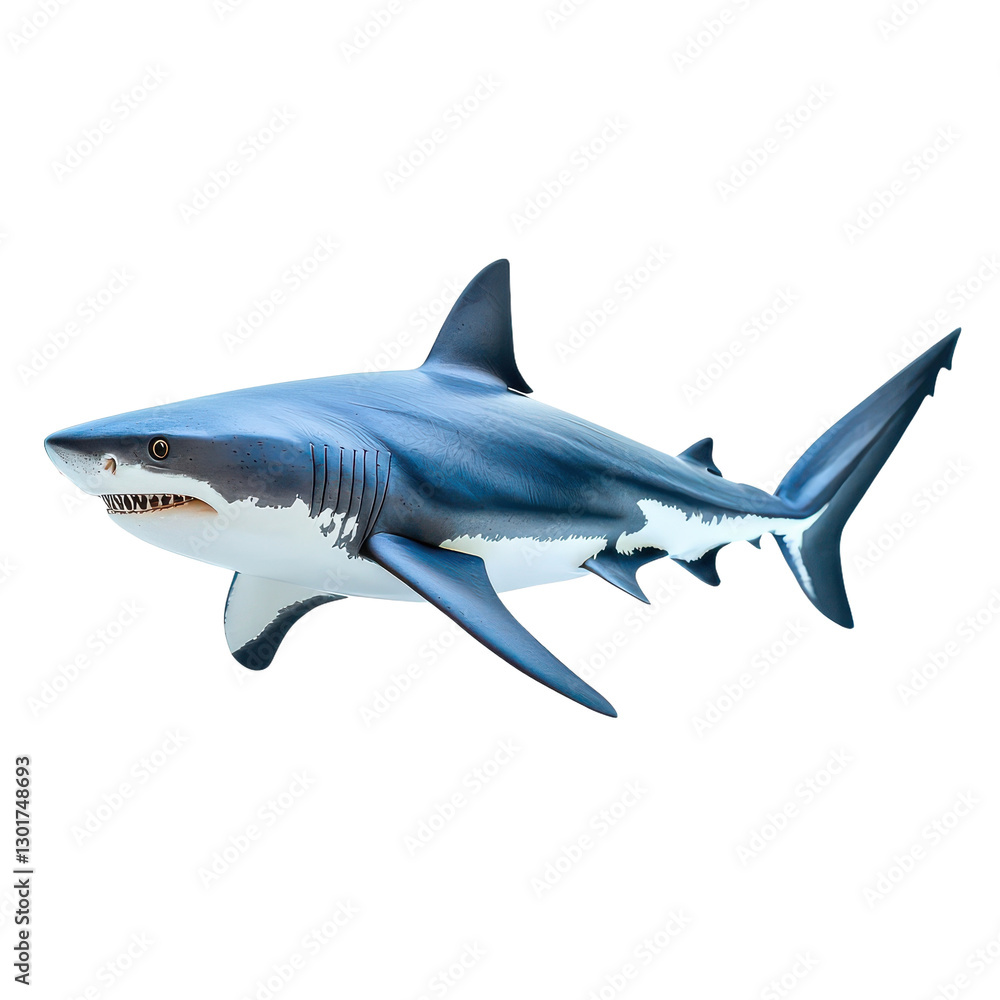 Shark isolated on transparent background, PNG Shark isolated on transparent background, PNG