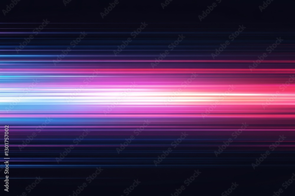 A vibrant close-up featuring colorful light lines against a textured background.