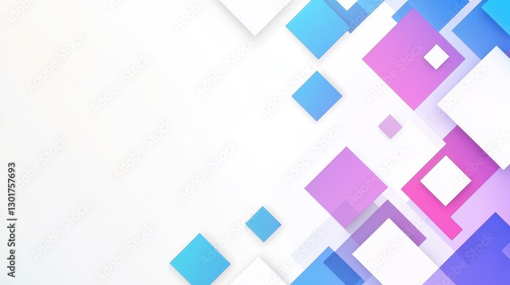 Experience a refreshing blend of light blue and purple geometric shapes that dance gracefully on a bright white canvas. Experience a refreshing blend of light blue and purple geometric shapes that dance gracefully on a bright white canvas.