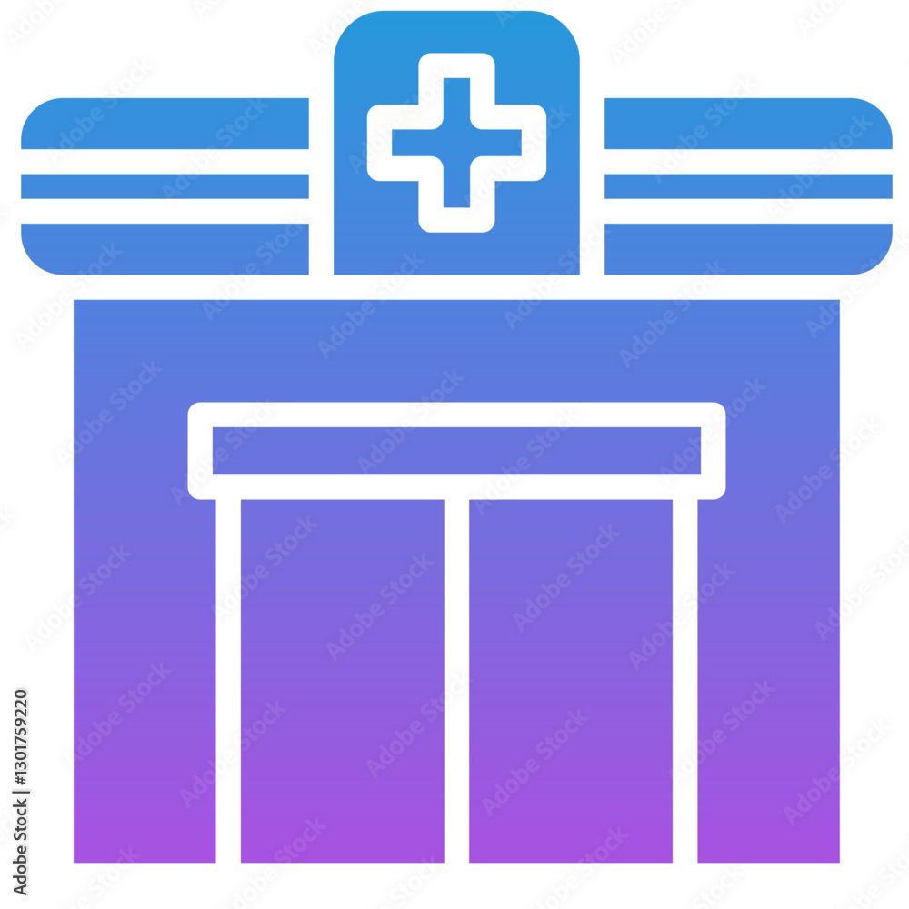 Fototapeta premium Clinic Icon