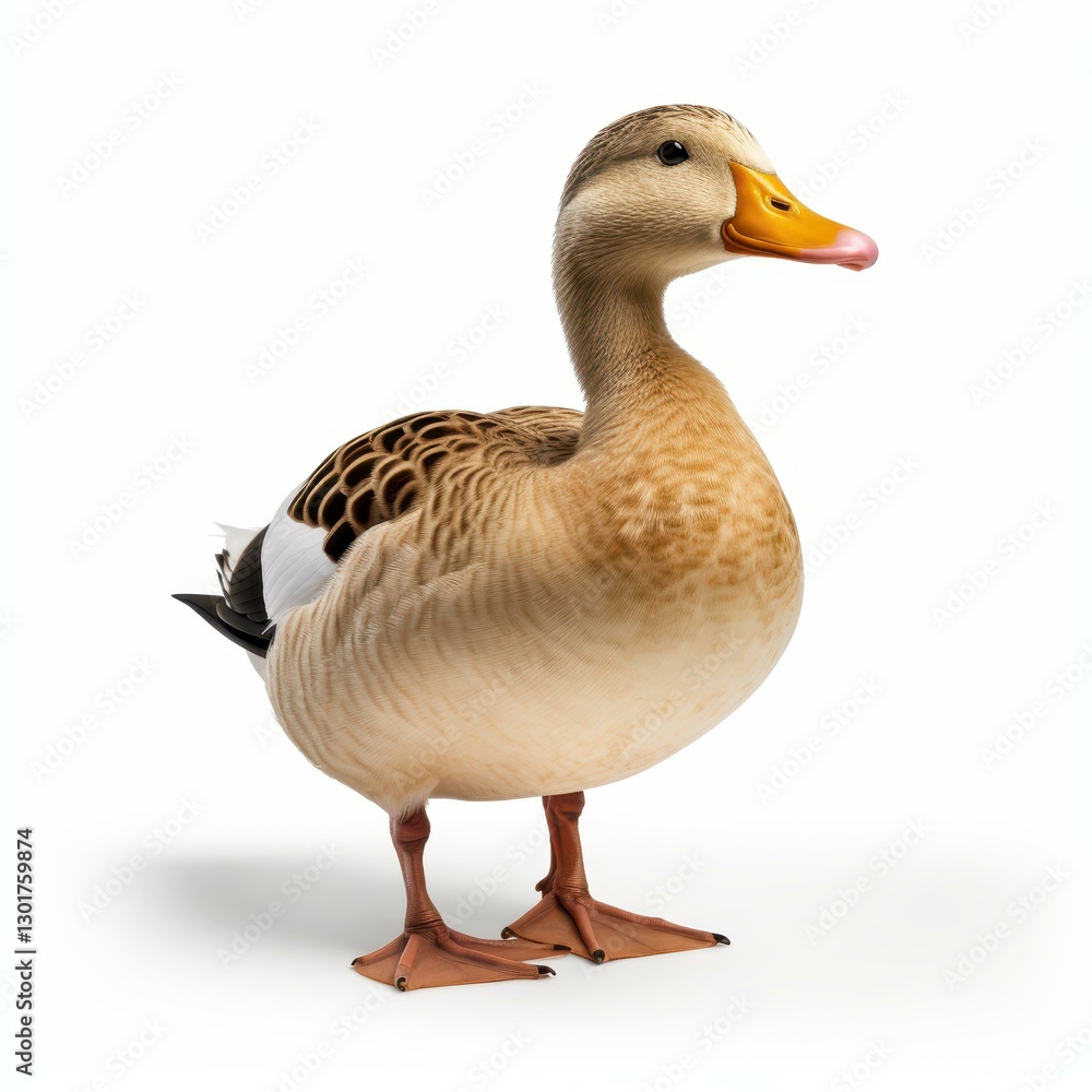 A crisp dicut illustration of a duck, elegantly displayed against a clean white backdrop, perfect for creative projects. A crisp dicut illustration of a duck, elegantly displayed against a clean white backdrop, perfect for creative projects.