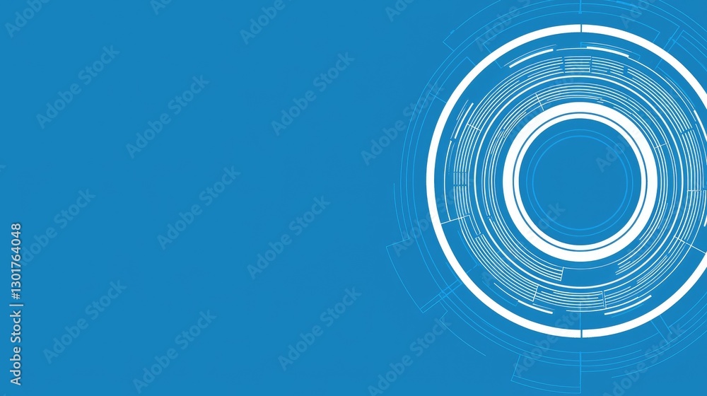 Obraz premium Abstract digital design, technology background