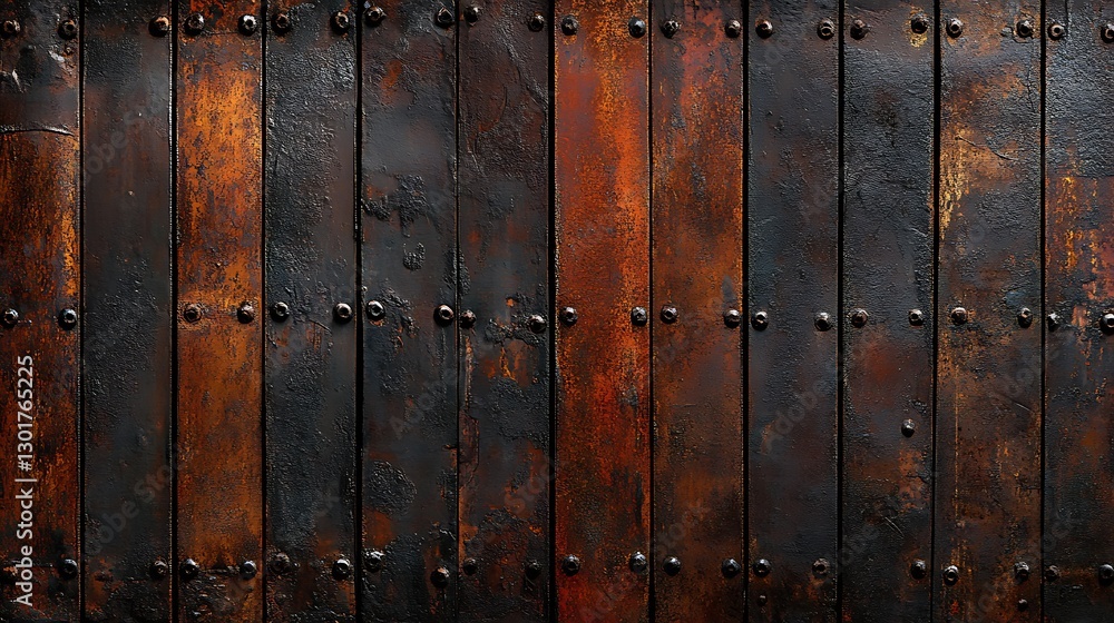 Rustic Dark Wood Planks Texture: A Detailed Digital Painting AI Generated Rustic Dark Wood Planks Texture: A Detailed Digital Painting AI Generated