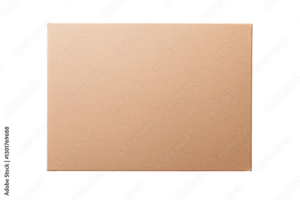 Blank kraft paper sheet for creative projects, cut out Blank kraft paper sheet for creative projects, cut out