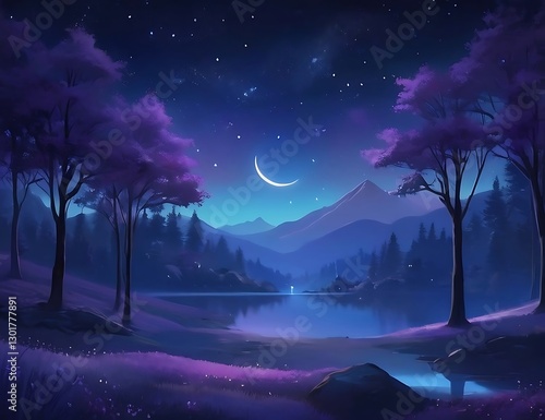 Modern Sleep Wellness Concept Art for World Sleep Day