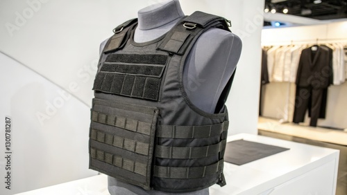 Ballistic Vest on Mannequin