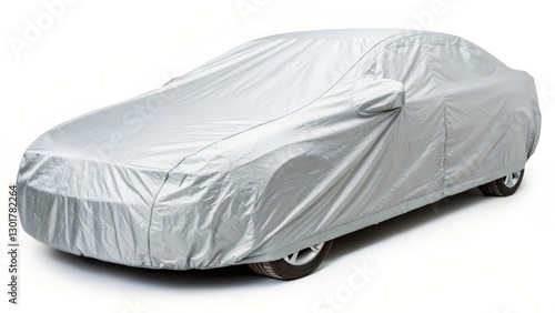 Silver Car Cover