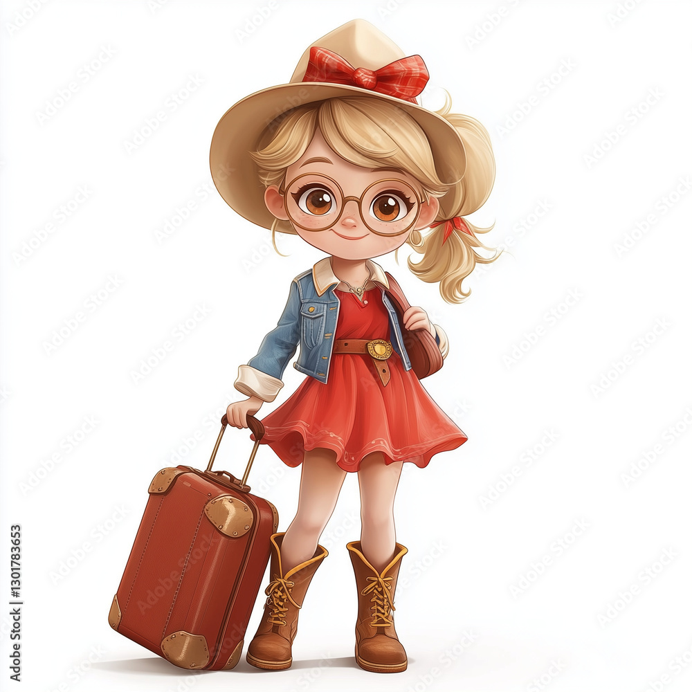 A full body character young boy with blonde wavy hair childlike innocence 10 years old Generative ai A full body character young boy with blonde wavy hair childlike innocence 10 years old Generative ai