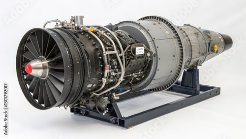 Turbofan Engine Closeup