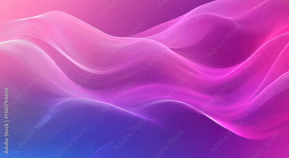 Abstract wavy lines gradient background. Possible use Graphic design, digital art, web design, presentation background Abstract wavy lines gradient background. Possible use Graphic design, digital art, web design, presentation background