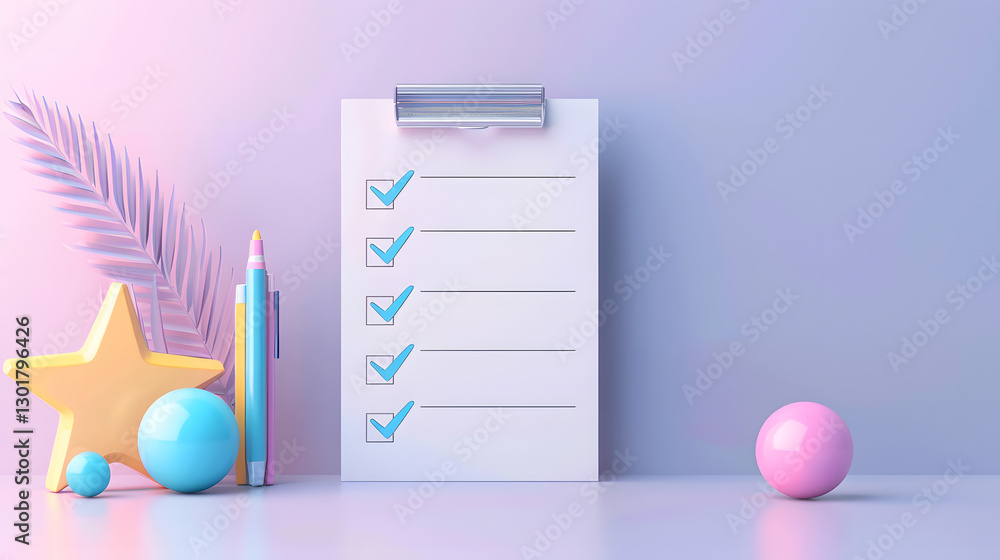 custom made wallpaper toronto digitalMinimal illustration of a checklist mockup with simple checkboxes and check marks, set against a plain white background.