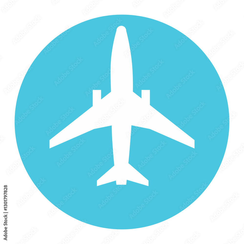 Airplane icon takeoff logo Airplane icon takeoff logo