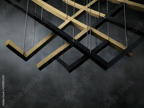 3D Render Abstract Backgrou...