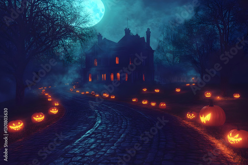 Illustration - Spooky Hallo...