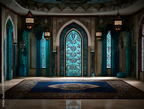 Illustration - Ornate Room ...