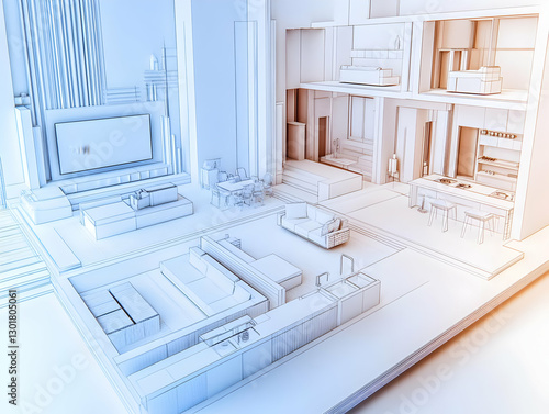Illustration Interior Desig...