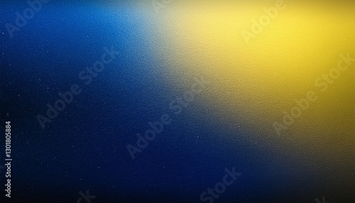 blue yellow color gradient rough abstract background shine bright light and glow shapes empty space grainy noise grungy texture on transparent background