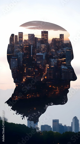 Illustration - Cityscape Si...