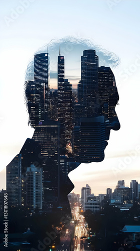 Illustration Urban Cityscap...