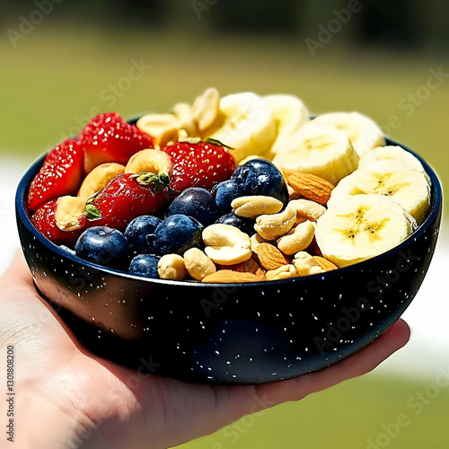 Photo Healthy Food Bowl Str...