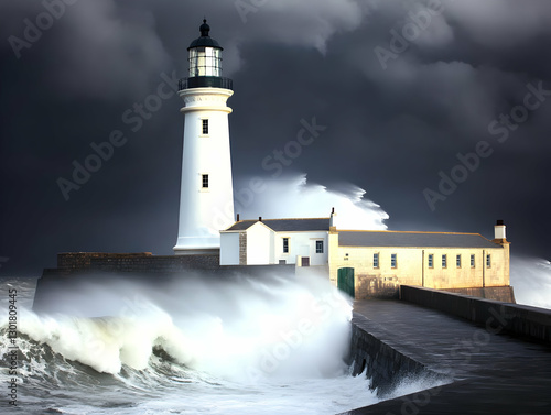 Photo - Stormy Seas Lightho...