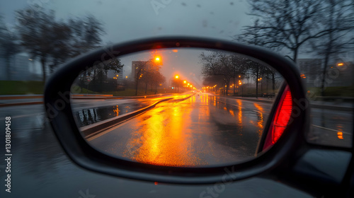 Photo-Rainy Night Drive Ref...