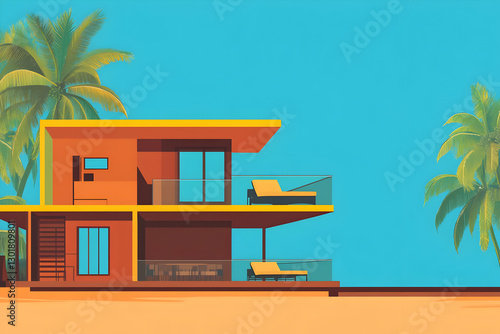 Illustration Beach House, P...