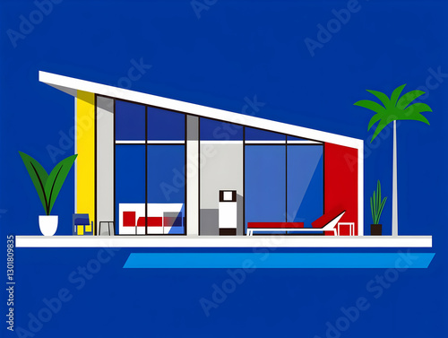 Illustration Modern House, ...